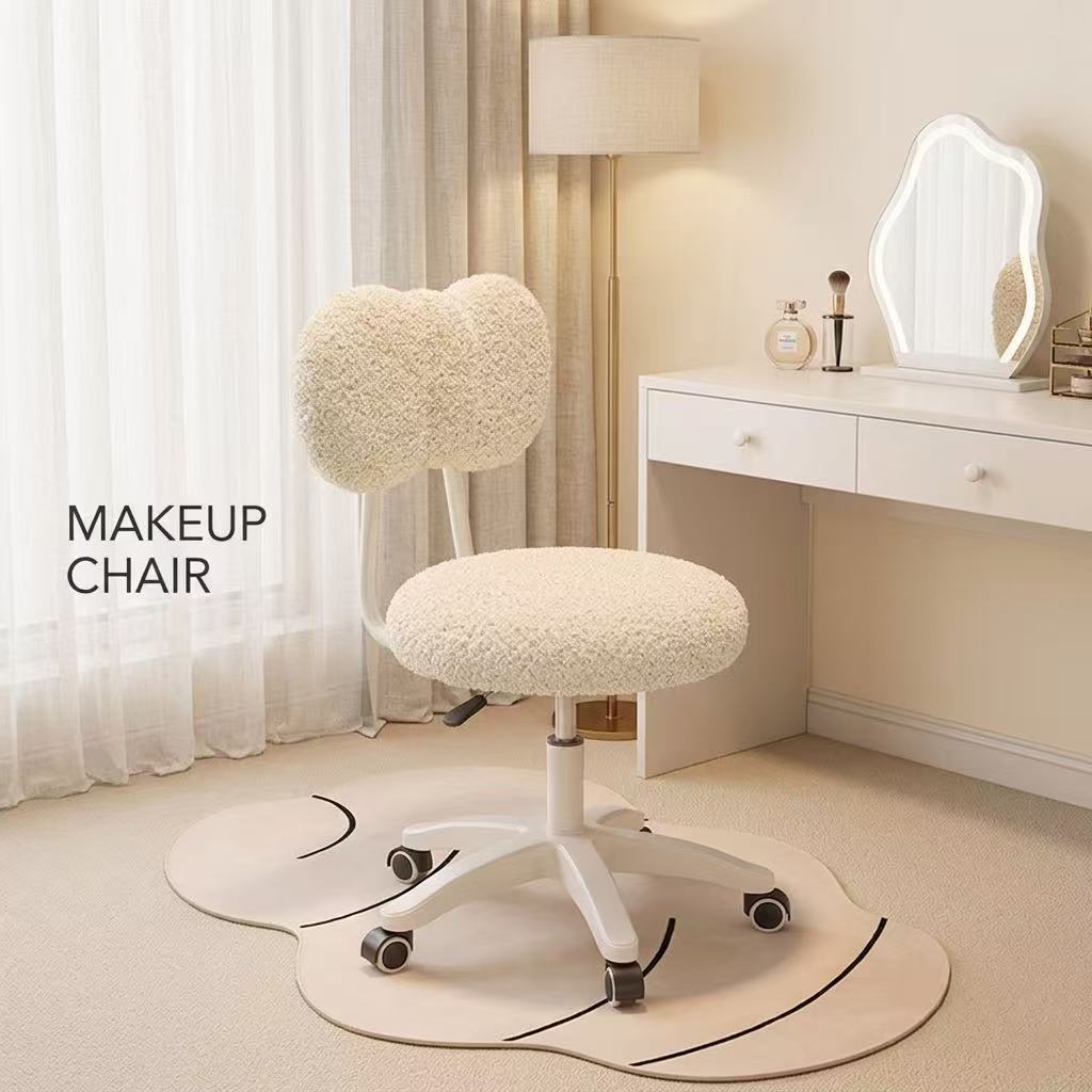 Office Furniture And Desks - Sedia da Ufficio Girevole Cute Boucle