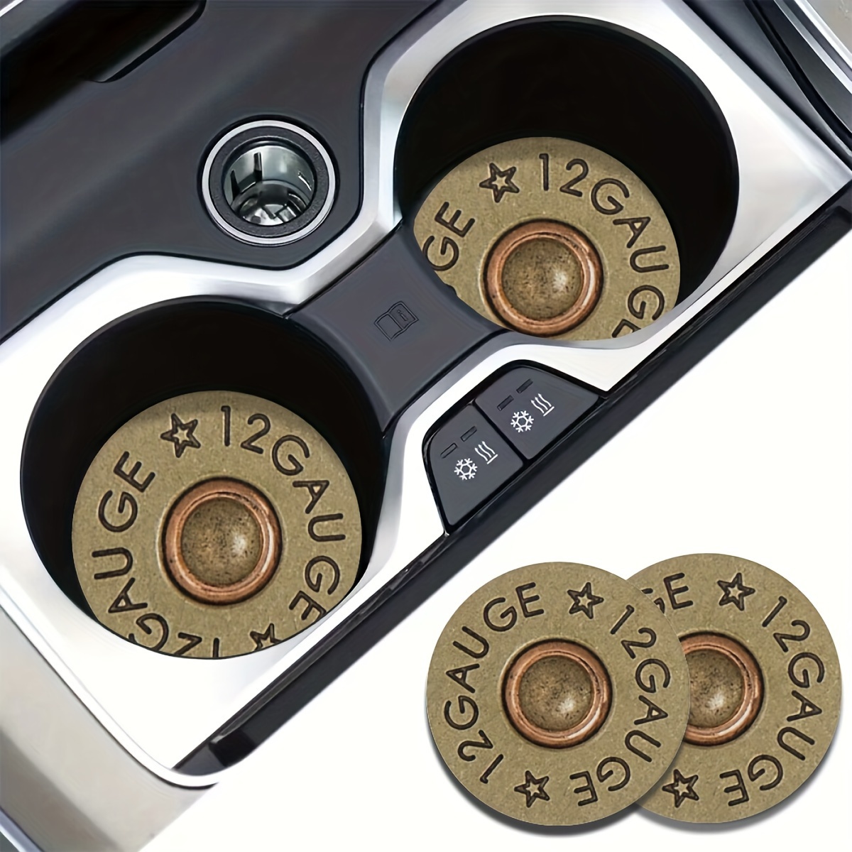 Office Furniture Brand - Confezione da 2 sottobicchieri per auto