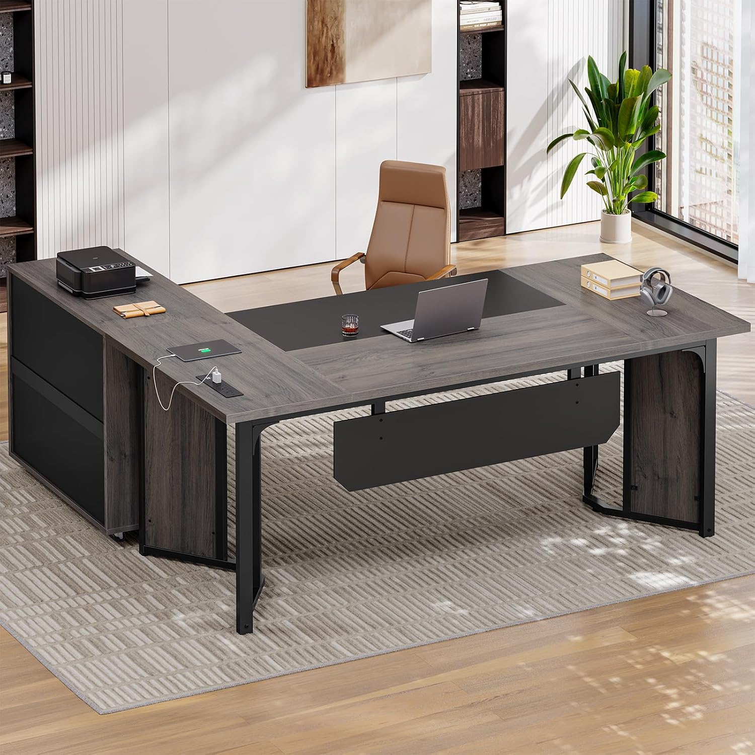 Office Furniture Outlet - Scrivania Direzionale da 63