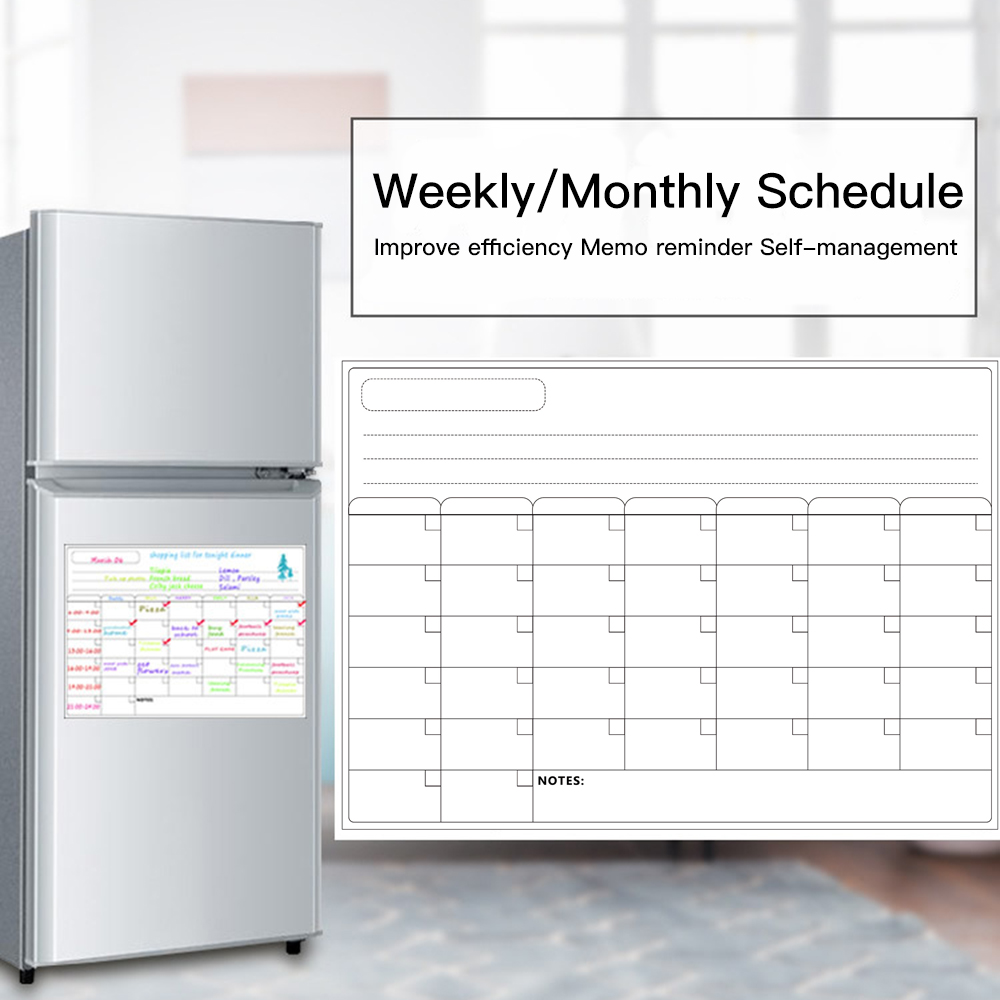 Dry Erase Weekly - Lavagna magnetica cancellabile a secco Calendario