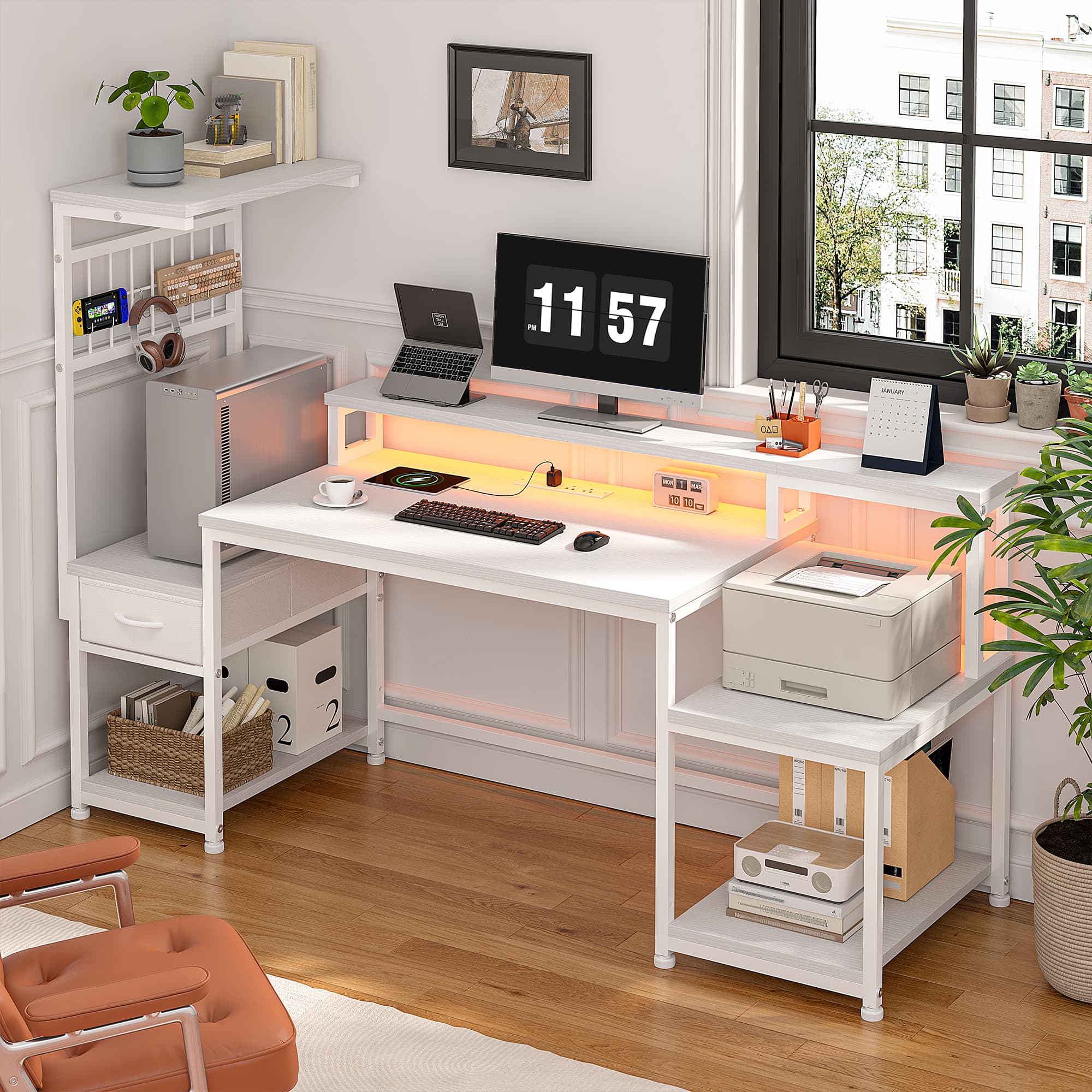 EnHomee Scrivania per computer - Office Furniture Outlet recensione e prezzo