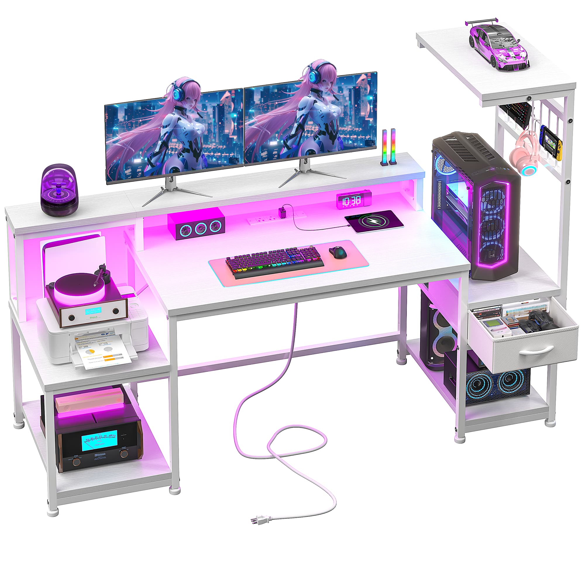EnHomee Scrivania per computer - Office Furniture Outlet recensione e prezzo