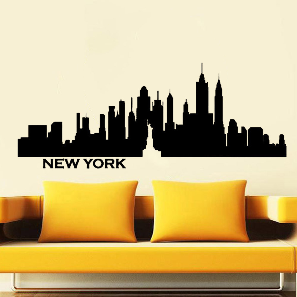 New York City Wall Decal Skyli - Office Furniture York recensione e prezzo