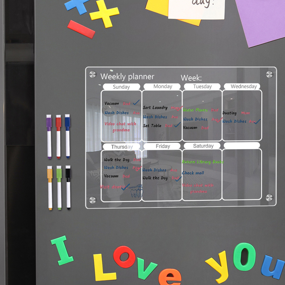 Magnete per frigorifero Calend - Dry Erase Weekly recensione e prezzo