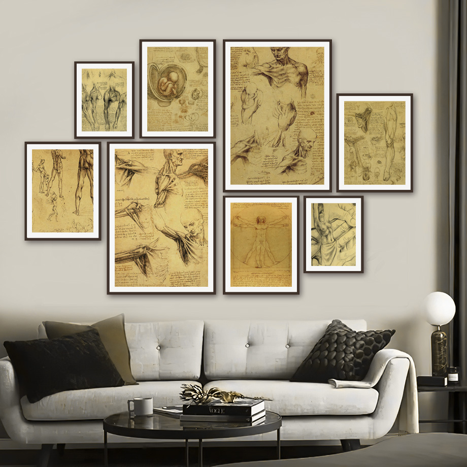 Retro Art Canvas Painting Da V - Office Furniture York recensione e prezzo