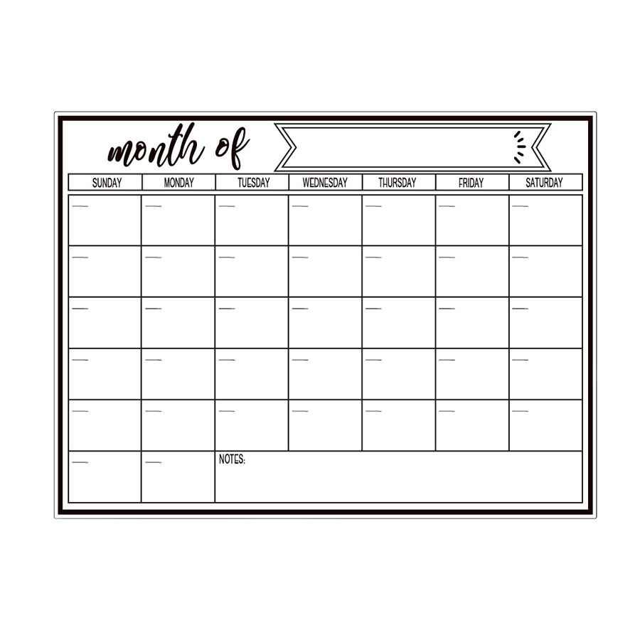 Adesivo magnetico per frigorif - Dry Erase Weekly recensione e prezzo
