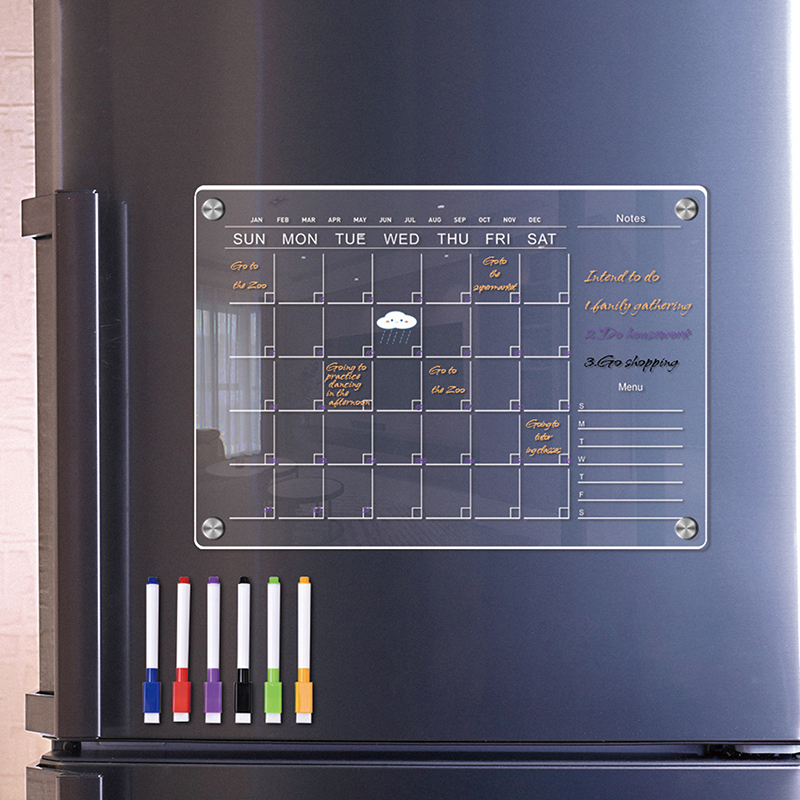Adesivo magnetico per frigorif - Dry Erase Weekly recensione e prezzo