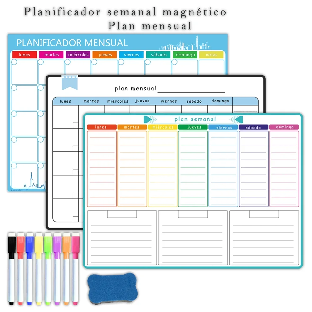 Agenda settimanale e mensile m - Dry Erase Weekly recensione e prezzo