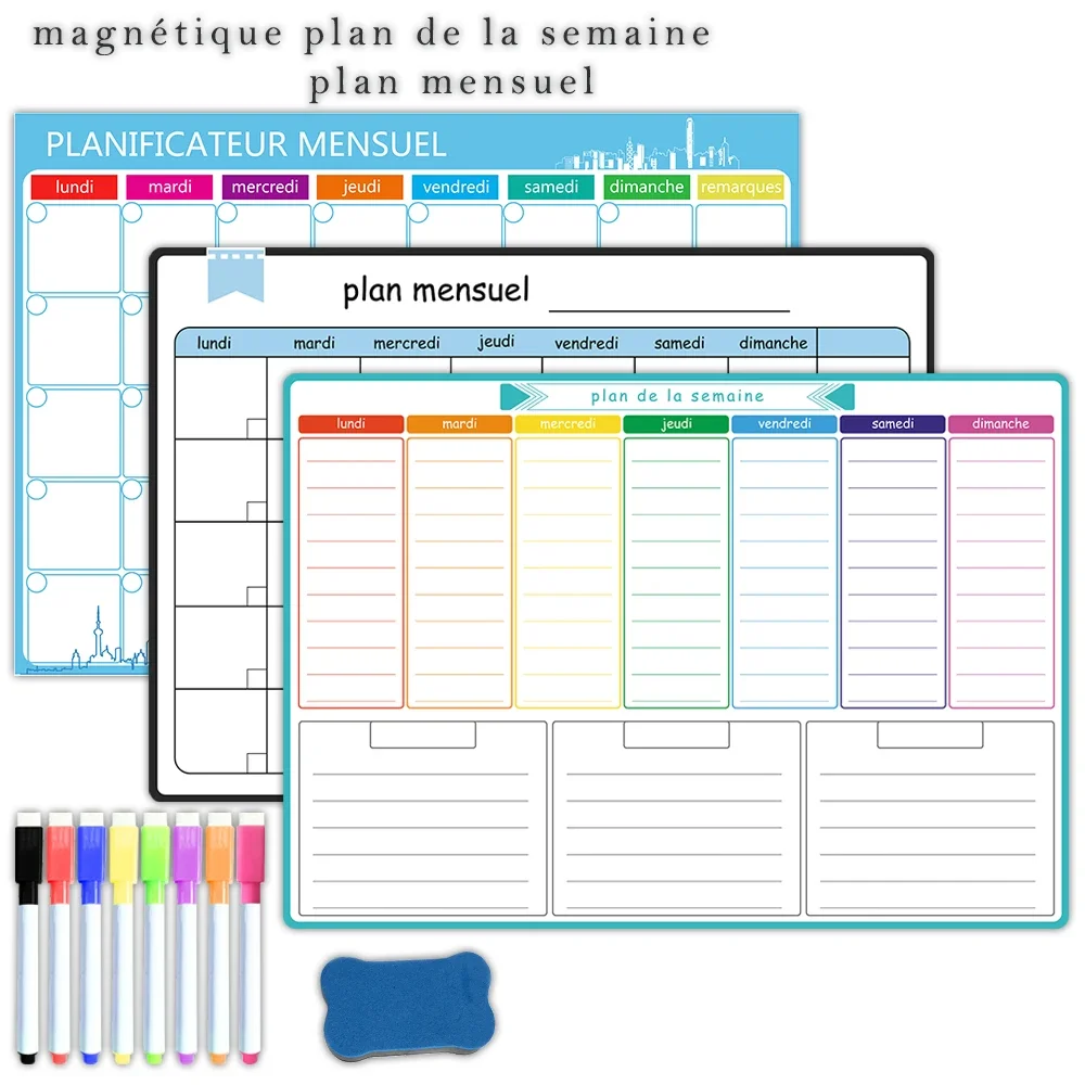 Agenda settimanale e mensile m - Dry Erase Weekly recensione e prezzo