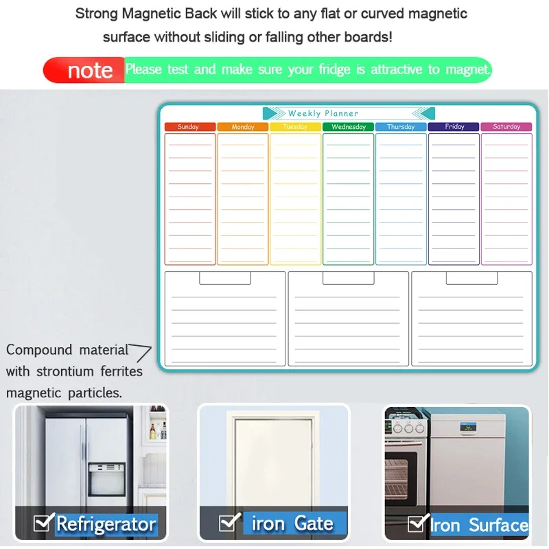 Agenda settimanale e mensile m - Dry Erase Weekly recensione e prezzo