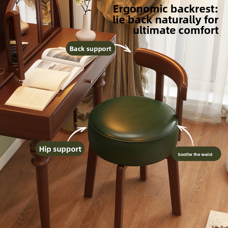 Sedia girevole in legno massel - Office Furniture And Desks recensione e prezzo