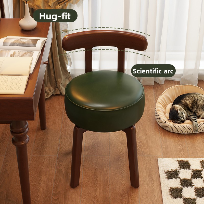 Sedia girevole in legno massel - Office Furniture And Desks recensione e prezzo