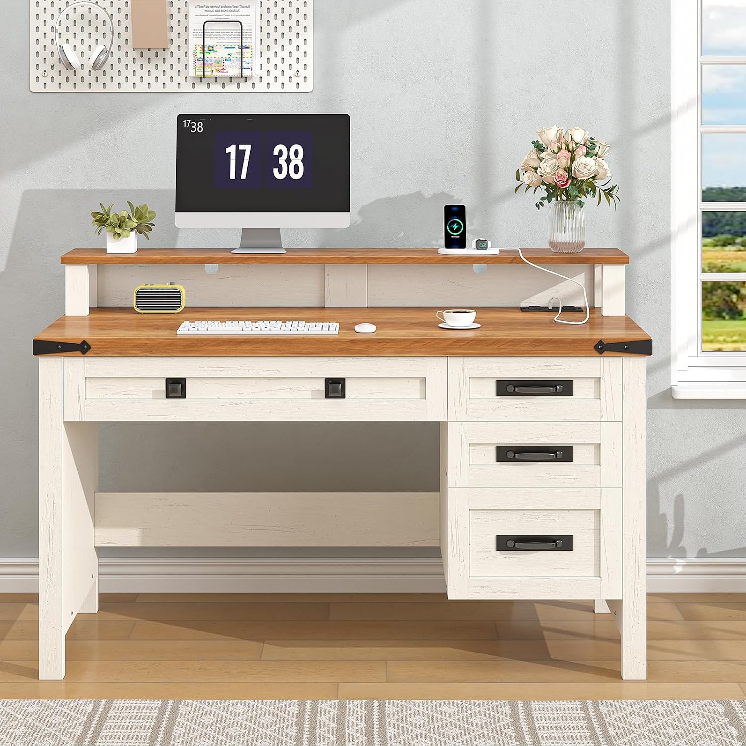Scrivania per Computer in Stil - Office Furniture Outlet recensione e prezzo