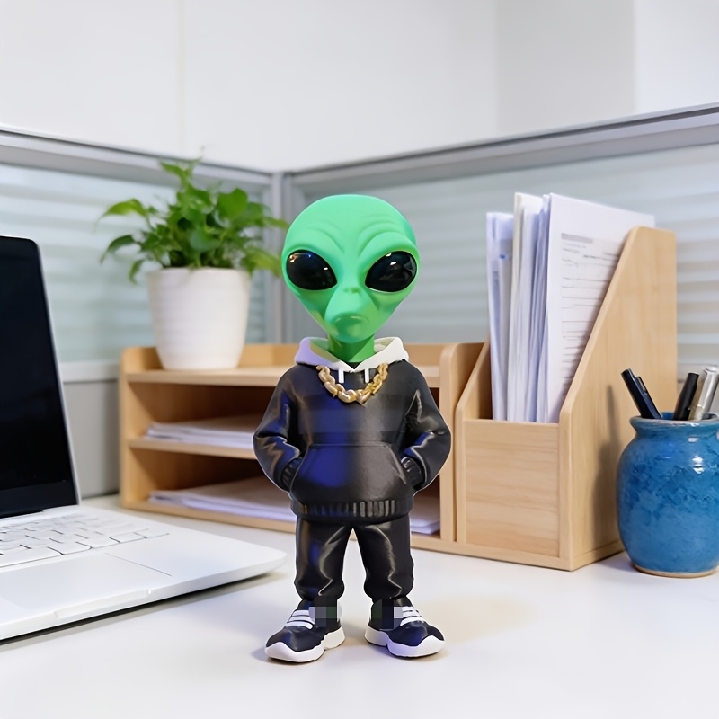1 Pezzo Figura di Alieno Verde - Office Furniture Brand recensione e prezzo