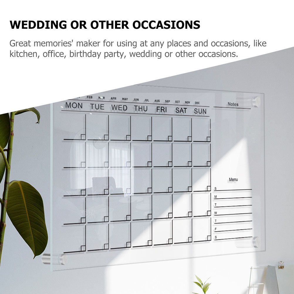 2 Set di Lavagne in Acrilico T - Dry Erase Weekly recensione e prezzo