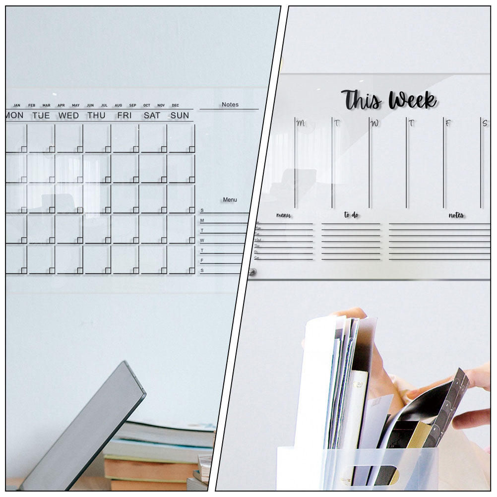 2 Set di Lavagne in Acrilico T - Dry Erase Weekly recensione e prezzo